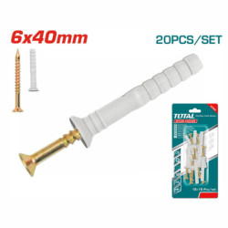 TOTAL ΣΕΤ ΒΙΔΕΣ ΜΕ ΒΙΣΜΑΤΑ 3.5 Χ 50mm (WJNAK3505012)