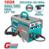 BF TOTAL ΗΛΕΚΤΡΟΚΟΛΛΗΣΗ INVERTER ΣΥΡΜΑΤΟΣ MAG/MIG/MMA/TIG 160A (TMGT1601)