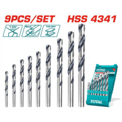 TOTAL ΣΕΤ ΤΡΥΠΑΝΙΑ HSS 9ΤΕΜ (TACSD0095)