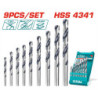 TOTAL ΣΕΤ ΤΡΥΠΑΝΙΑ HSS 9ΤΕΜ (TACSD0095)