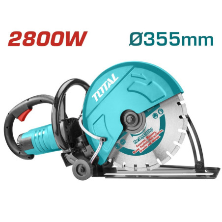 TOTAL ΕΠΑΓΓΕΛΜΑΤΙΚΟΣ ΚΟΦΤΗΣ ΔΟΜΙΚΩΝ ΥΛΙΚΩΝ 2.800W (TPC9203556)