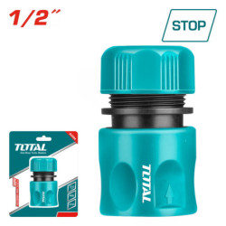 TOTAL ΤΑΧΥΣΥΝΔΕΣΜΟΣ ΜΕ ΒΑΛΒΙΔΑ STOP 1/2" (THHCS01121)