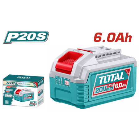 TOTAL ΜΠΑΤΑΡΙΑ ΛΙΘΙΟΥ 20V / 6Ah (TFBLI2060)