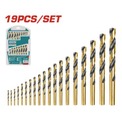 TOTAL ΣΕΤ ΤΡΥΠΑΝΙΑ HSS 19ΤΕΜ (TAKSDB9195)