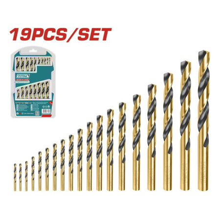 TOTAL ΣΕΤ ΤΡΥΠΑΝΙΑ HSS 19ΤΕΜ (TAKSDB9195)