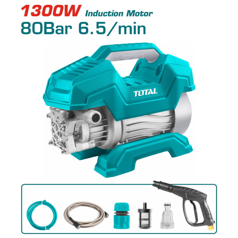 BF TOTAL ΠΛΥΣΤΙΚΟ ΝΕΡΟΥ 1.300W / 80 Bar / Induction Motor (TGT11216)