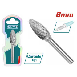 TOTAL ΦΡΕΖΑ HSS ΚΑΡΒΙΔΙΟΥ 6mm (TAKC1002)