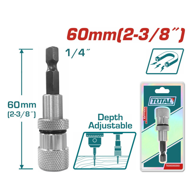 TOTAL ΜΑΓΝΗΤΙΚΗ ΠΡΟΕΚΤΑΣΗ ΒΤ 60mm (TAC464601)