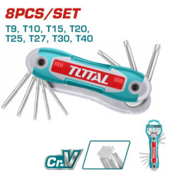 TOTAL ΣΕΤ TORX ΣΟΥΓΙΑΣ 8ΤΕΜ (THT1061846)