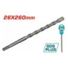 TOTAL ΔΙΑΜΑΝΤΟΤΡΥΠΑΝΟ SDS-PLUS 26 X 260mm (TAC312603)