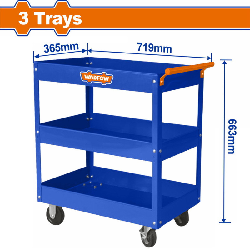 WADFOW ΕΡΓΑΛΕΙΟΦΟΡΟΣ - ΡΑΦΙΕΡΑ 3 ΘΕΣΕΩΝ (WCS1A13)