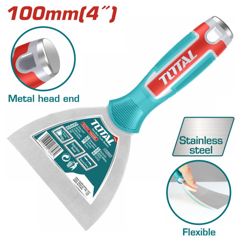 TOTAL ΣΠΑΤΟΥΛΑ 100mm (THT831006)