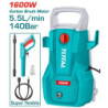 TOTAL ΠΛΥΣΤΙΚΟ ΝΕΡΟΥ 1.600W / 140 Bar / Brush motor (TGT11336)