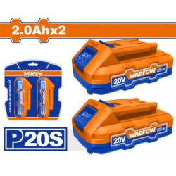 BF WADFOW ΣΕΤ 2τεμ ΜΠΑΤ. WLBP520 Li-ion 20V / 2Ah (WOS240682)