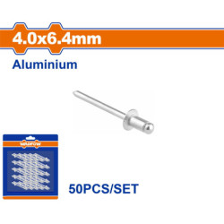 WADFOW ΠΡΙΤΣΙΝΙΑ ΑΛΟΥΜ. 4 X 6.4mm 50TEM (WREZK21)