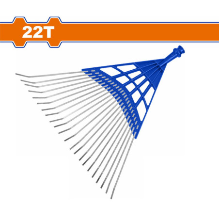 WADFOW ΣΚΟΥΠΑ ΦΥΛΛΩΝ ΜΕΤΑΛΛΙΚΗ 22Τ (WXWH7A22)