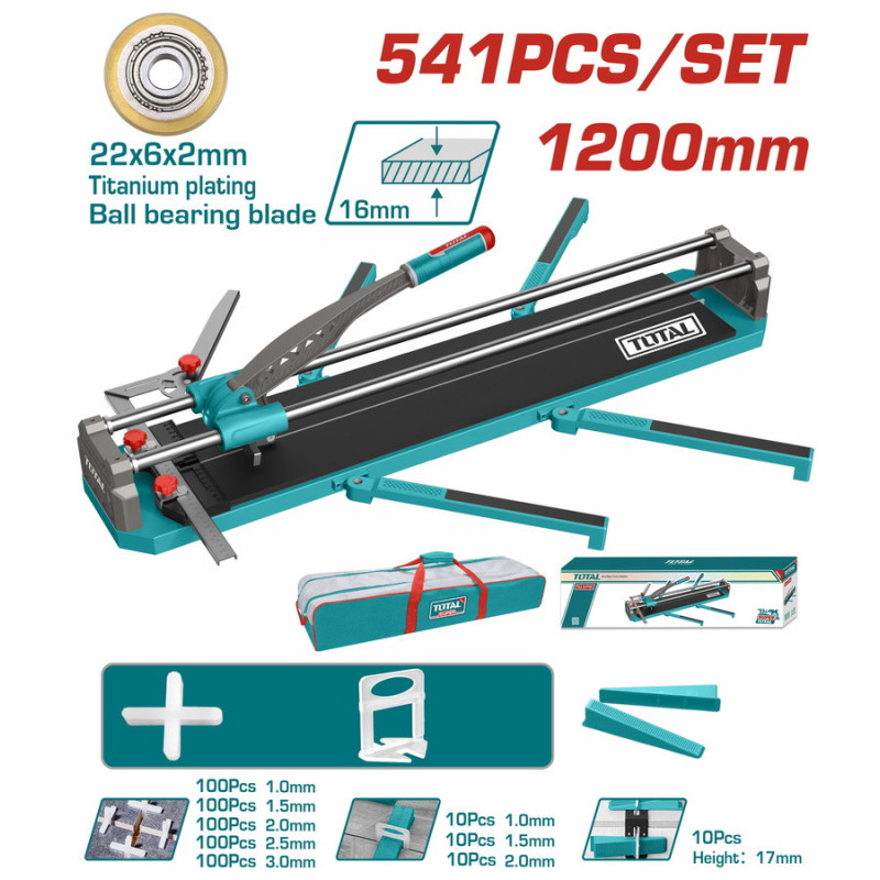 TOTAL ΣΕΤ ΚΟΦΤΗΣ ΠΛΑΚΙΔΙΩΝ 120cm & 541 ΤΕΜ ONE PROMOTION (THTC12008)