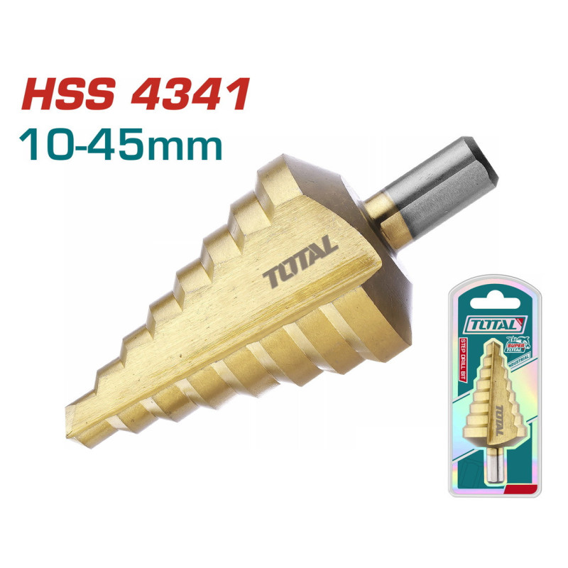 TOTAL ΕΠΑΓΓ. ΤΡΥΠΑΝΙ ΚΩΝΙΚΟ 10-45mm (TAC75104501)