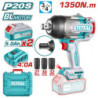 TOTAL ΕΠΑΓΓ. ΜΠΟΥΛΟΝΟΚΛΕΙΔΟ ΜΠΑΤ. Li-ion 20V / 1350Nm / 5Ah / 2 ΜΠΑΤ (TIWLI20135)