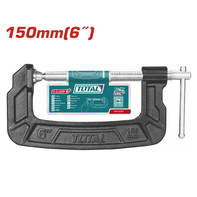 TOTAL ΕΠΑΓΓ. ΣΦΙΓΚΤΗΡΑΣ ΜΑΡΑΓΚΩΝ ΤΥΠΟΥ G 6" (THT13161)