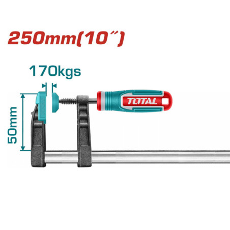 TOTAL ΕΠΑΓΓ. ΣΦΙΓΚΤΗΡΑΣ ΜΑΡΑΓΚΩΝ 50 Χ 250mm (THT1320503)