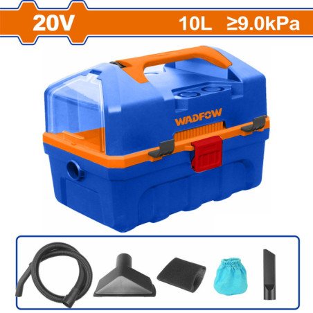 WADFOW ΣΚΟΥΠΑ 10Lit ΜΠΑΤ. Li-ion 20V ΧΩΡΙΣ ΜΠΑΤΑΡΙΑ & ΦΟΡΤΙΣΤΗ (WQV2A10)
