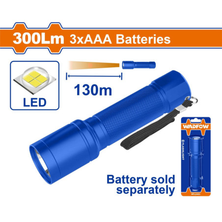 WADFOW ΦΑΚΟΣ ΧΕΙΡΟΣ 300Lm (WFL2403)