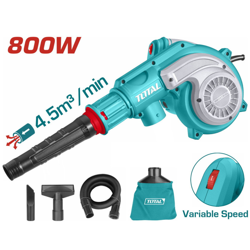 TOTAL ΕΠΑΓΓ. ΗΛΕΚΤΡΙΚΟΣ ΦΥΣΗΤΗΡΑΣ - ΑΝΑΡΡΟΦ. ΗΛΕΚΤΡΟΝΙΚΟΣ 800W (TB8036)