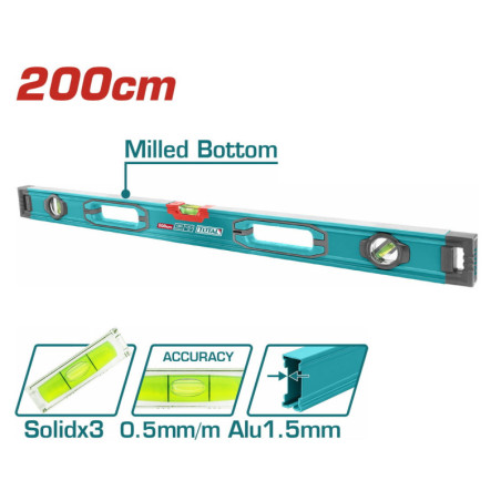 TOTAL ΕΠΑΓΓ. ΑΛΦΑΔΙ ΑΛΟΥΜΙΝΙΟΥ 200cm (TMT220028)