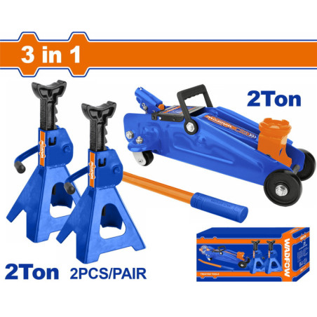 WADFOW ΣΕΤ ΓΡΥΛΟΣ 2Τ & ΤΡΙΠΟΔΟ-ΚΑΒΑΛΕΤΟ 2Τ 3 in 1 (WHJS2202)
