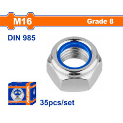 WADFOW ΠΑΞΙΜΑΔΙ ΑΣΦΑΛΕΙΑΣ ΓΑΛΒ. DIN985 16mm 35TEM (WMV6516A)