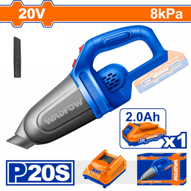 WADFOW ΣΚΟΥΠΑΚΙ ΜΠΑΤ. Li-ion 20V / 2Ah / 1 ΜΠΑΤΑΡΙΑ (WLV20201E)