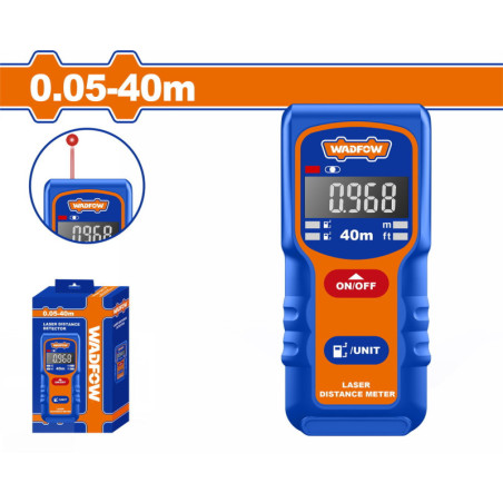 WADFOW ΜΕΤΡΗΤΗΣ ΑΠΟΣΤΑΣΕΩΝ LASER 40m (WDL1504)