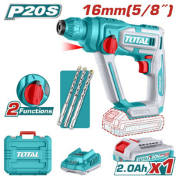 TOTAL ΠΝΕΥΜΑΤΙΚΟ ΠΙΣΤΟΛΕΤΟ ΜΠΑΤ. Li-ion 20V / 2Ah / 1 ΜΠΑΤ (TRHLI201681E)