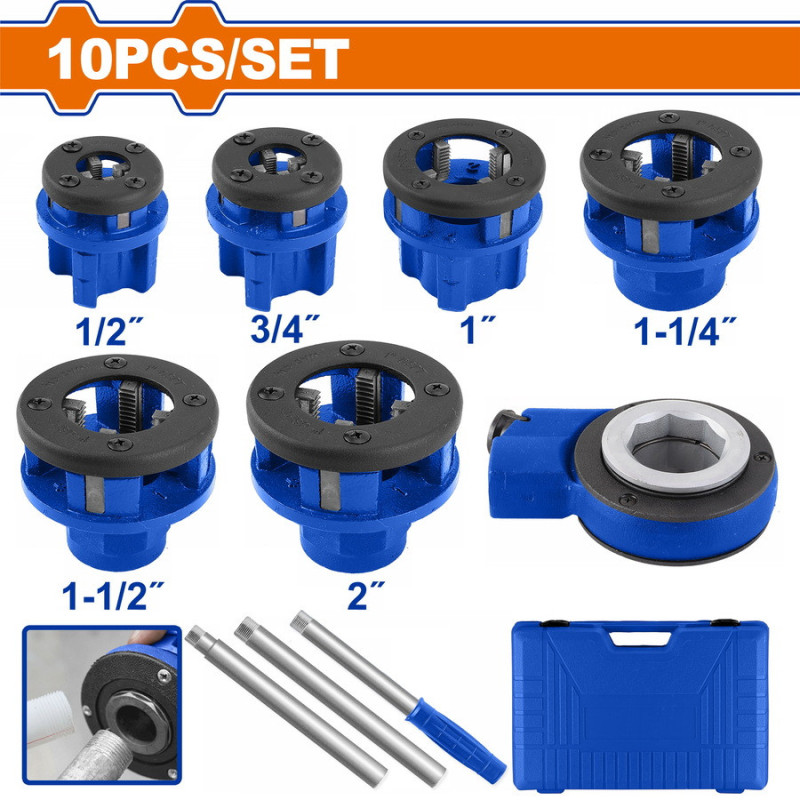 WADFOW ΣΕΤ ΦΙΛΙΕΡΕΣ 1/2" ΕΩΣ 2" 10ΤΕΜ (WJK1D91)