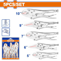WADFOW ΣΕΤ ΓΚΡΙΠ 5ΤΕΜ (WLP5405)