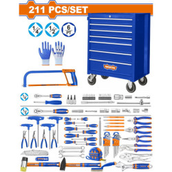 WADFOW ΕΡΓΑΛΕΙΟΦΟΡΟΣ ΜΕ 211ΤΕΜ ΕΡΓΑΛΕΙΑ (WHS3211)