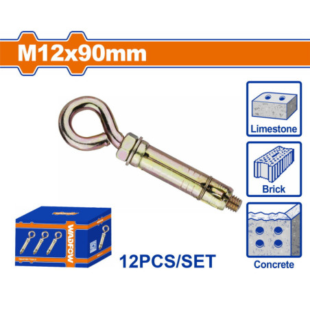 WADFOW ΒΙΣΜΑ ΜΕΤΑΛΛΙΚΟ Β.Τ ΜΕ ΘΗΛΕΙΑ 12Χ90 12ΤΕΜ (WDQ45D4)