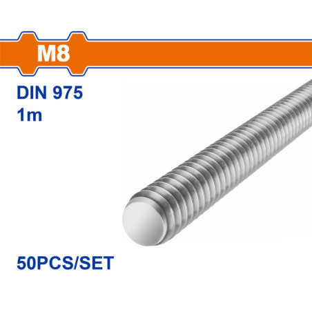 WADFOW ΝΤΙΖΑ-ΟΛΟΠΑΣΟ ΓΑΛΒΑΝΙΖΕ 4.8 DIN975 8mm / 1m (WXSZ308)