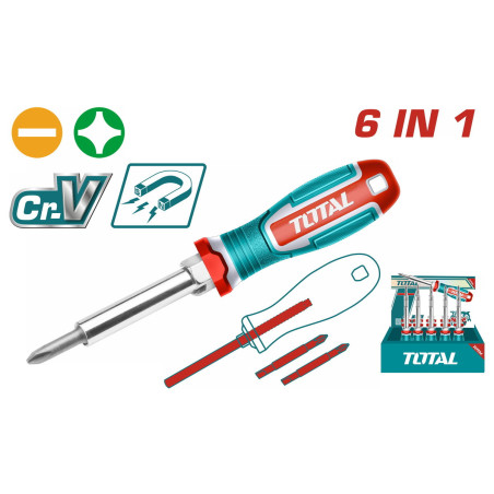 TOTAL ΚΑΤΣΑΒΙΔΙ ΜΑΓΝ. ΓΙΑ ΜΥΤΕΣ 6 σε 1 (THT2506076)