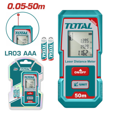 TOTAL ΕΠΑΓΓ. ΜΕΤΡΗΤΗΣ ΑΠΟΣΤΑΣΕΩΝ LASER 0.05 - 50m (ΤMT55016)