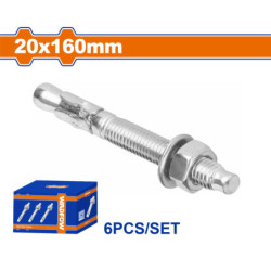 WADFOW ΒΙΣΜΑΤΑ ΜΕΤΑΛΛΙΚΑ ΓΑΛΒ. EXPRESS 20 Χ 160 6ΤΕΜ (WDQ2568)