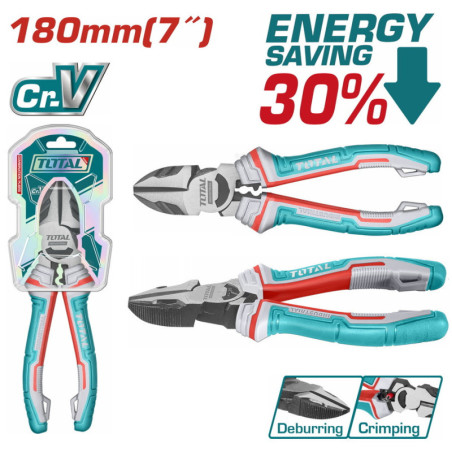 TOTAL ΕΠΑΓΓ. ΠΛΑΓΙΟΚΟΠΤΗΣ 180mm ΥΨΗΛΗΣ ΜΟΧΛΕΥΣΗΣ 30% (THT230706S)