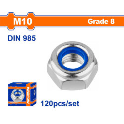 WADFOW ΠΑΞΙΜΑΔΙ ΑΣΦΑΛΕΙΑΣ ΓΑΛΒ. DIN985 10mm 120TEM (WMV6510A)