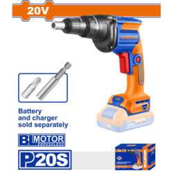 WADFOW ΚΑΤΣΑΒΙΔΙ ΓΥΨΟΣΑΝΙΔΑΣ ΜΠΑΤ. Li-ion 20V ΧΩΡΙΣ ΜΠΑΤΑΡΙΑ & ΦΟΡΤΙΣΤΗ (WDS20428)