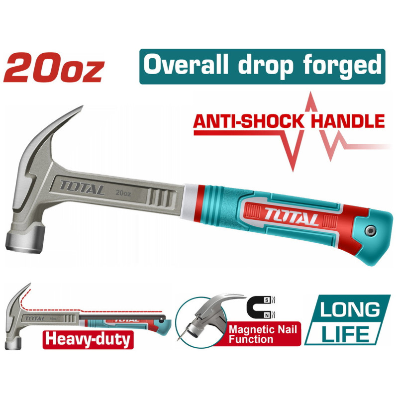 TOTAL ΕΠΑΓΓ. ΣΦΥΡΙ ΠΡΟΚΟΒΓΑΛΤΗΣ ΠΛΑΣΤ. ΛΑΒΗ 20oz / 560gr (THCH61020L)