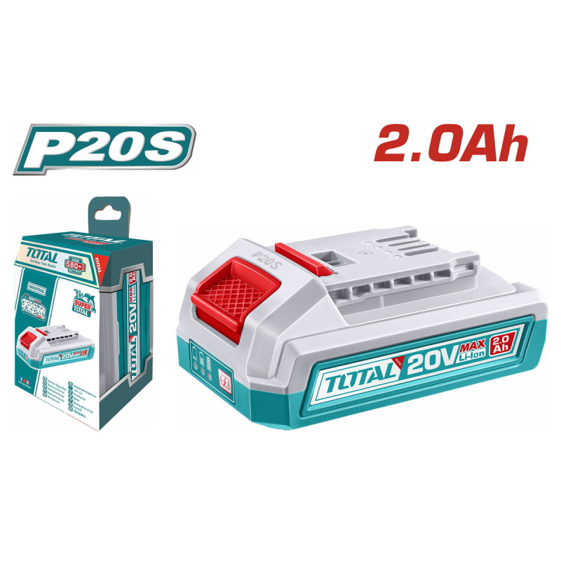 TOTAL ΜΠΑΤΑΡΙΑ ΛΙΘΙΟΥ 20V / 2Ah (TFBLI2001)