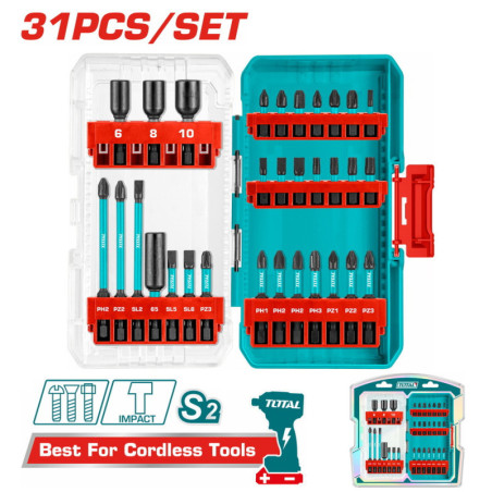 TOTAL ΕΠΑΓΓ. ΣΕΤ ΜΥΤΕΣ ΜΑΥΡΕΣ ΧΤΥΠΗΤΕΣ 31ΤΕΜ (TACSDL11306)