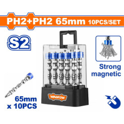 WADFOW ΣΕΤ ΜΥΤΕΣ ΜΑΓΝ. ΔΙΠΛΕΣ ΡΗ2 + ΡΗ2 65mm 10ΤΕΜ (WSV3B01)