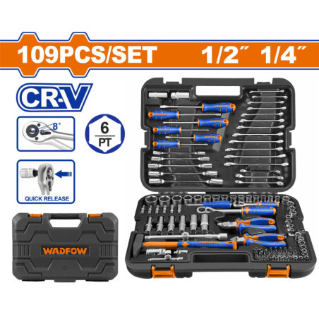 WADFOW ΕΡΓΑΛΕΙΟΘΗΚΗ ΜΕ 109ΤΕΜ ΕΡΓΑΛΕΙΑ (WHS2109)